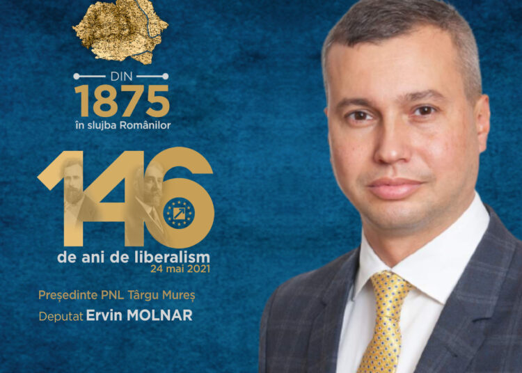Mesajul Președintelui PNL Târgu Mureș la împlinirea a 146 de ani de la înființarea Partidului Național Liberal