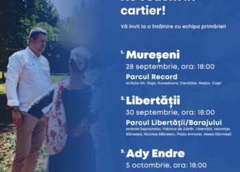 Opinia dumneavoastră contează – Întâlniri ale viceprimarului Alexandru György cu cetățenii