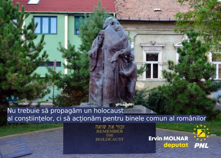 Ervin MOLNAR, deputat PNL: „Nu trebuie să propagăm un holocaust al conștiințelor, ci să acționăm pentru binele comun al românilor”