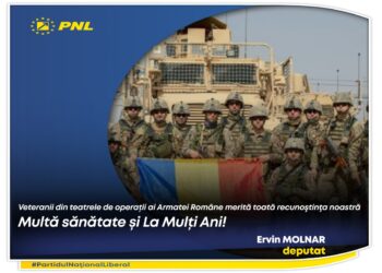 Mesajul deputatului Ervin MOLNAR cu ocazia Zilei Veteranului