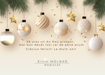 Mesajul deputatului Ervin MOLNAR cu ocazia sărbătorilor de iarnă