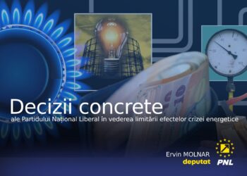 Ervin MOLNAR, deputat: „Decizii concrete ale Partidului Național Liberal în vederea limitării efectelor crizei energetice”