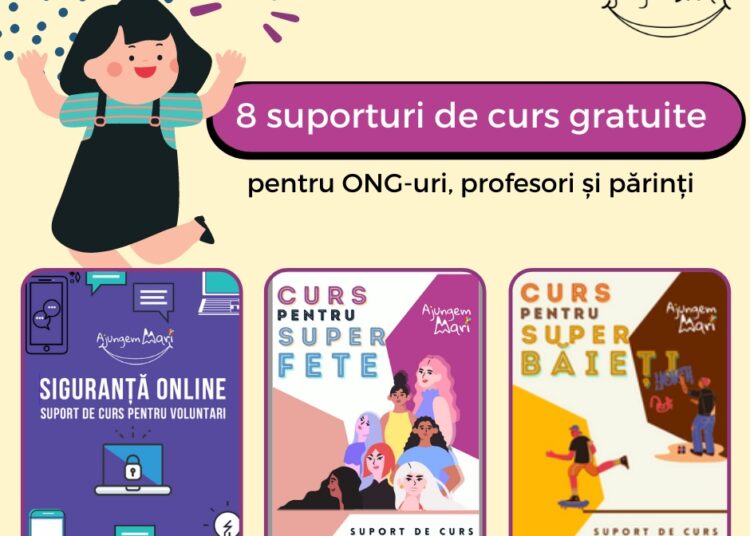 „Ajungem MARI” oferă gratuit materiale educaţionale pentru lucrul cu copiii şi tinerii 