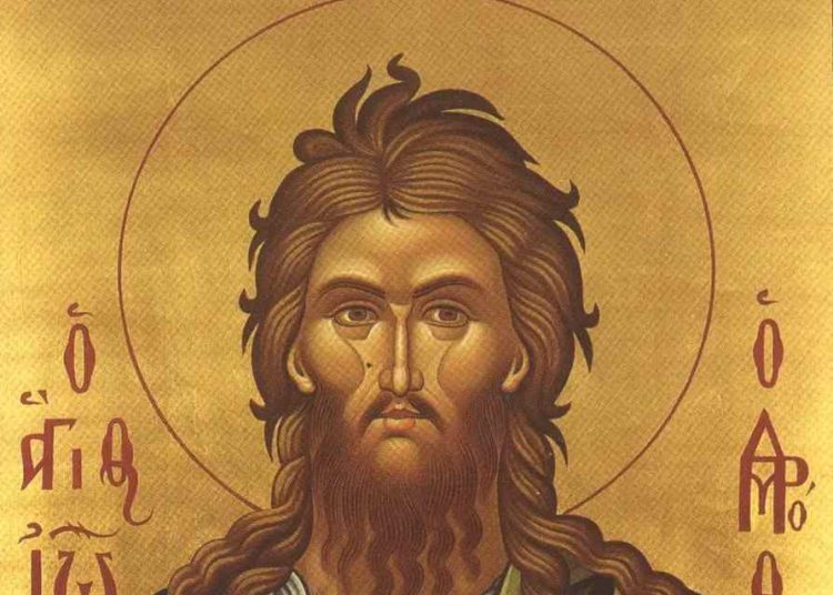 Sfântul Prooroc Ioan Botezătorul, „Mergător înainte al Domnului şi Botezător al lui Hristos”