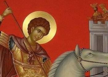 La mulți ani, de ziua Sfântului Mare Mucenic Gheorghe, purtătorul de biruință!