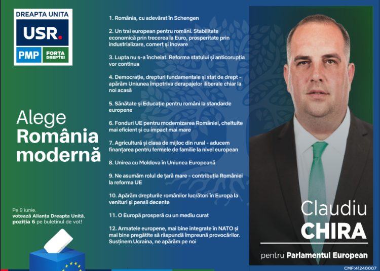 12 Priorități ale Dreptei Unite pentru a Finaliza Integrarea Europeană și Modernizarea României