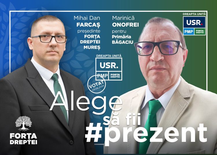 ”Bună ziua! Mulțumesc!” Transmite Forța Dreptei în Comuna Băgaciu!