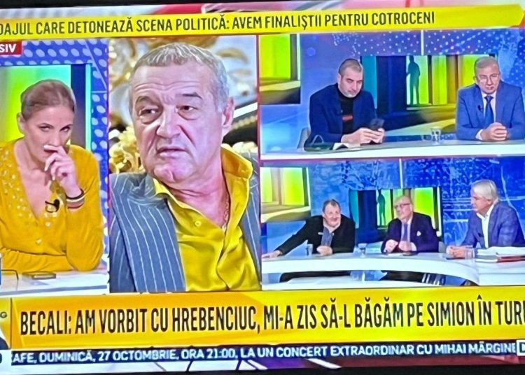 Planul discutat de Hrebenciuc cu Becali: „Haide să-l băgăm pe Simion în turul 2!”