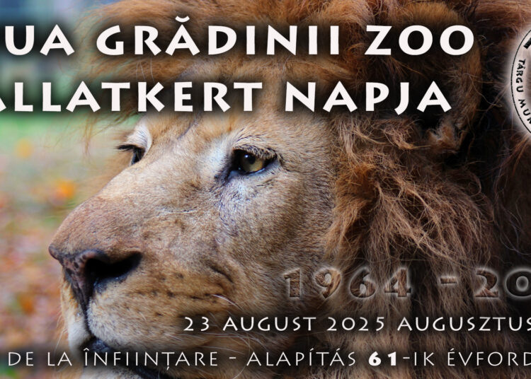 61 de ani de la deschiderea Grădinii Zoologice Târgu Mureș!