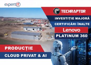 EXPERT IT® atinge statutul Lenovo® 360 Platinum și anunță investiții strategice în producție și soluții AI sub brandul TechRaptor®