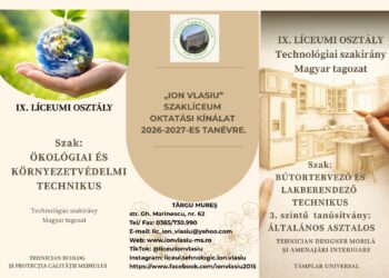 Liceul Tehnologic „Ion Vlasiu” Târgu Mureș – O școală pentru viitor!