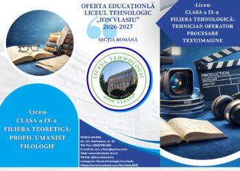 Liceul Tehnologic „Ion Vlasiu” Târgu Mureș – Oferta educațională 2026-2027