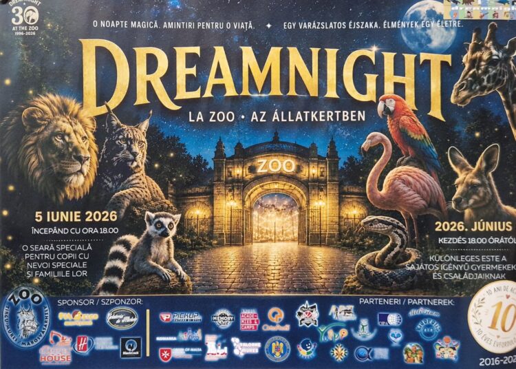 DreamNight at the Zoo 2026 – 30 de ani de speranță, 10 ani la Târgu Mureș