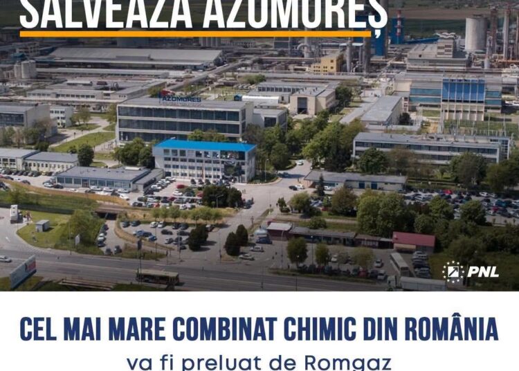 Ciprian Dobre, deputat PNL Mureș: Azomureș nu este doar un combinat chimic. Este parte din identitatea economică a județului nostru
