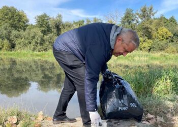 Sófalvi Sándor Szabolcs, primarul comunei Sângeorgiu de Mureș: Haideți să lăsăm Mureșul mai curat decât l-am găsit!